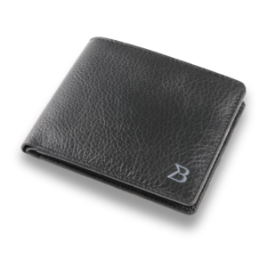 Burmuk Men’s Genuine Full Grain Leather Slim Wallet
