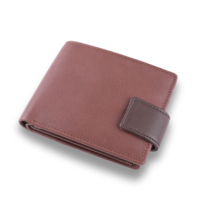 Burmuk Men’s Genuine Nappa Leather Loop Wallet