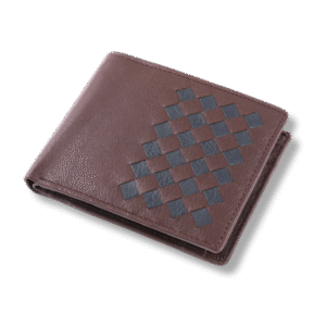 Burmuk Men’s Genuine Leather Slim Wallet