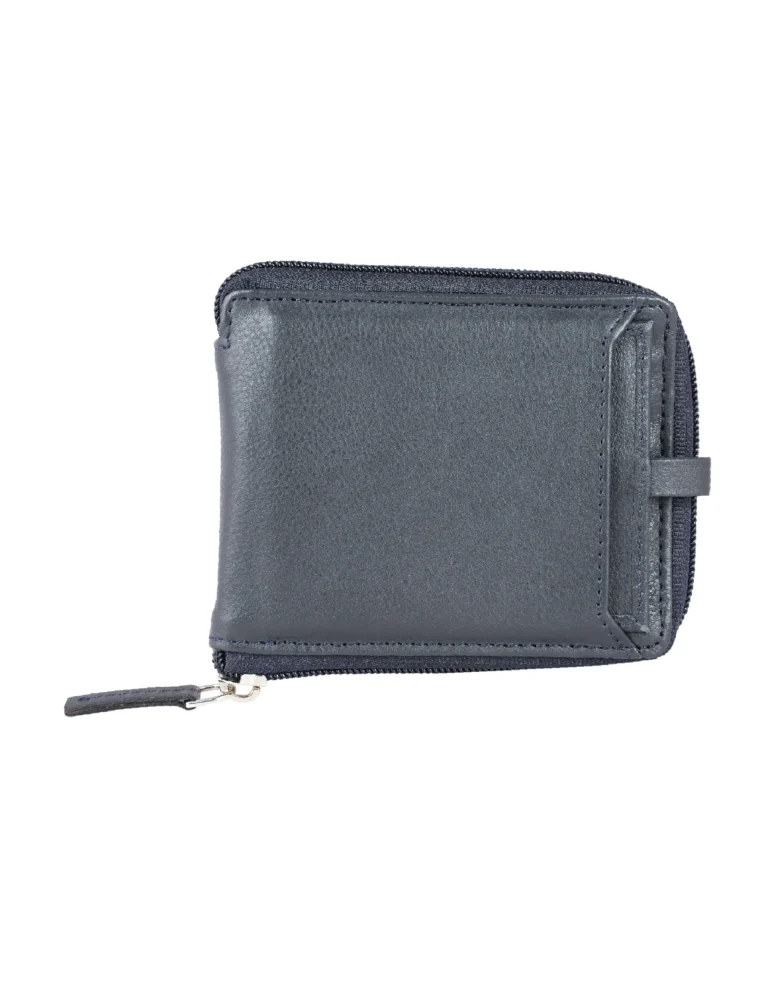 SOFTY LEATHER ZIPPER WALLET